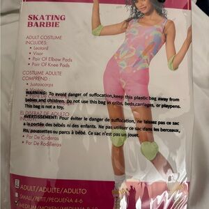 Spirit Skating Barbie Costume with Pink and Green Accents